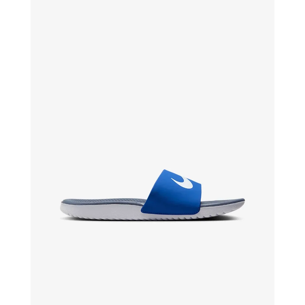 Nike Kawa Big Kids Slides Size 7Y / 8.5 Womens Royal Thunder Blue FJ8812 402 NEW - Picture 2 of 6